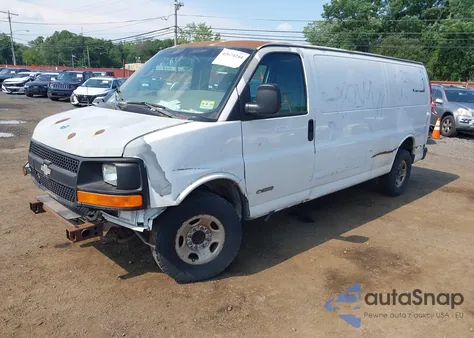 2006 Chevrolet Express Work Van from USA, damaged, VIN 1GCHG39U961218432